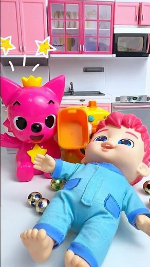 ASMR Toy Unboxing Bebefinn Washing Machine Set | Satisfying Toy Play with PyPy #shorts