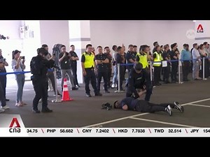 Over 40 students, police officers participate in counter-terrorism exercise at ITE College West