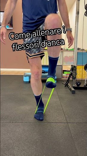 Esercizio di rinforzo per flessori d’anca e stabilizzazione arto inferiore #esercizi #anca #psoas