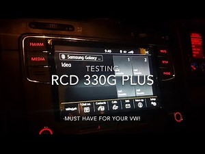VW Skoda RC330G+ Car Stereo with MirrorLink Review