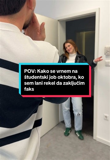 Šmeks je nazaj!😆 #eservis #estudentskiservis #fyp #student