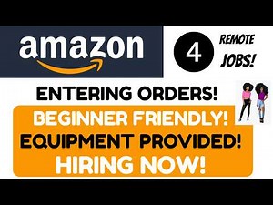 ✅ How to Find Amazon Work From Home Jobs | Order Processing Roles