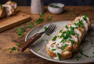 Chicken Cordon Bleu Recipe with Sauce