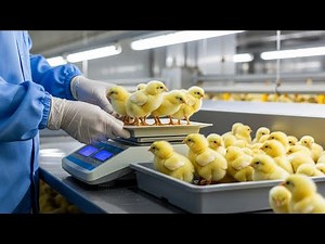 Modern Chicken Farming: Full Factory Tour!