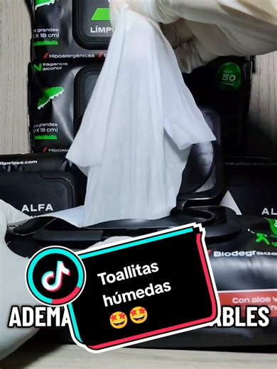 Estás toallitas húmedas son las mejores, sin alcohol, aroma e hipoalergénicas, no lo pienses más y compra ya 🔥 #alfawipestoallasumedas #higiene #alfawipes #parati #tiktokshop