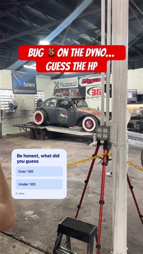 VW makes a crazy hp run 🤯