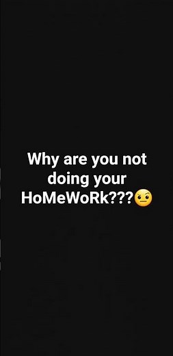 do ur homework