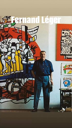 Fernand Léger (1881–1955) was a French painter, sculptor, and filmmaker whose work is associated with Cubism, but he developed his own distinctive style that blended modern industrial themes with bold, dynamic forms. Here are the main features of his art: 1. Mechanical Aesthetic • Léger’s art often reflects the influence of the machine age and industrialization. He depicted gears, pipes, and other mechanical forms, giving his work a futuristic, industrial feel. • He embraced technology and moder