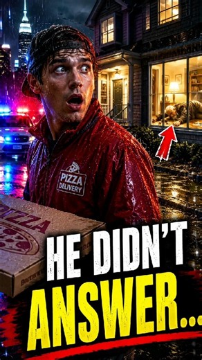 A Pizza Delivery Driver Saved a Life That Night..❤️He Was Just Delivering Pizza Until This Happened