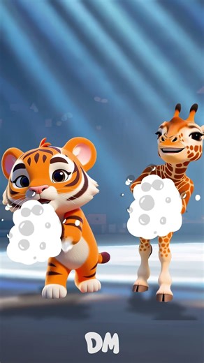 What Do Animals Do All Day? 🦁 #KidsLearning #Shorts