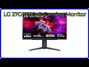 REVIEW (2025): LG 27GR75Q-B Gaming Monitor. ESSENTIAL details.