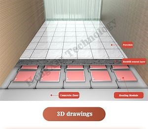 [Hot Item] Hengxin Water Resistance Underfloor Heating Module with Thermal Insulation