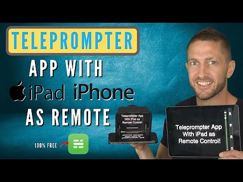 BEST Teleprompter App With Remote | Use iPad to Control Script on iPhone | Prompt+ Free