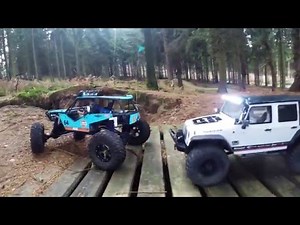 Axial SCX10 & Wraith winch test #2Typ Warn 9.5cti Winch from RC4WD