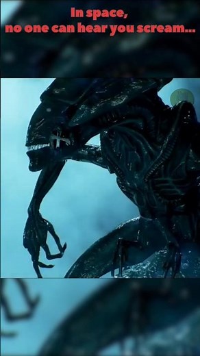In Space, No One Can Hear You Scream… ALIEN 👽 | The Ultimate Sci-Fi Horror #clips #alien