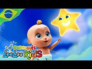 ⭐ Brilha Brilha Estrelinha + Canções de Ninar | Música para Bebê Dormir | LooLoo Kids Português
