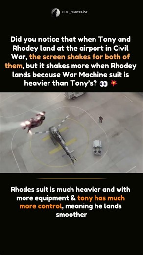 Why is War Machine suit heavier than Tony? #tonystark #marvel