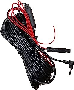 49FT/15M Rear View Mirror Backup Camera Cable, Longer 4 pin Backup Camera Extension Cable Original Replacement for INSEETECH 3-Channel Mirror Dash Cam