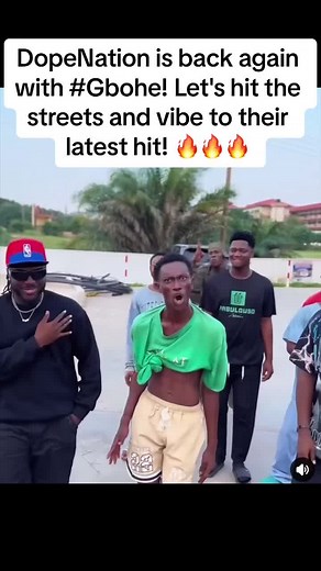 DopeNation is back again with #Gbohe! Let's hit the streets and vibe to their latest hit! 🔥🔥🔥 #dopenationgh#sweetpola