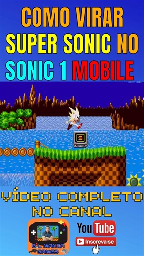 😱 How to become Super Sonic in Sonic 1 mobile (Android/iOS)