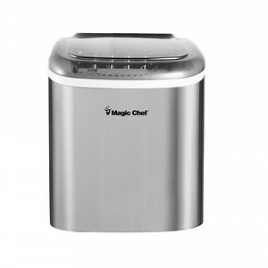 Reviews for Magic Chef 27 lbs. Bullet Ice Countertop Ice Maker in Stainless Steel | Pg 1 - The Home Depot