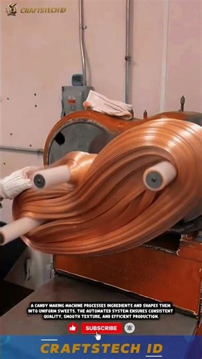 Candy Making Machine in Action | Automated Candy Production Line #machine #factoryproducts