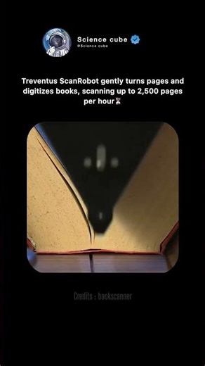 Robot Scans 2,500 Pages Hourly 🤖💨