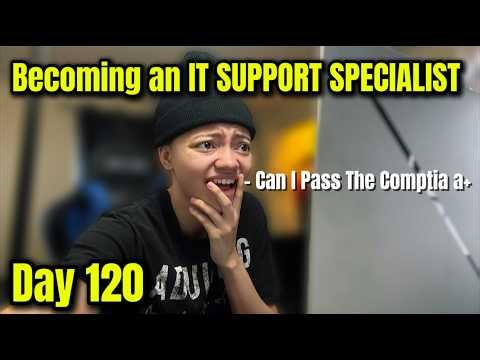 Becoming an IT Specialist – Day 119 | CompTIA A+ Studying & Real Troubleshooting