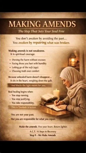 Step 9: Making Amends Will Change Your Life (Deep Healing)#MakingAmends #Step9 #SpiritualAwaking