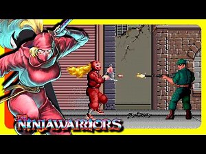 The Ninja Warriors • Full Game【Arcade - 1987】UHD 60ᶠᵖˢ ✓
