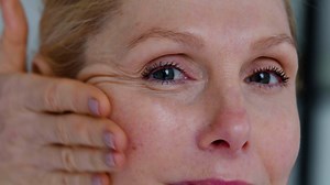 Close up view of woman face | Free Stock Video Footage