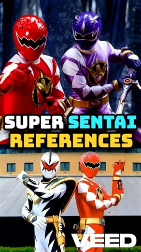 Chota Youtuber on Instagram: "Super Sentai References in Power Rangers 🤯🤯🤯 . . . #powerrangers​ #mmpr​ #mightymorphinpowerrangers​ #redranger​ #supersentai​"
