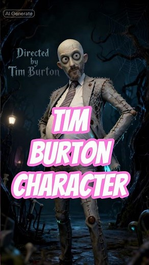 My Tim Burton character