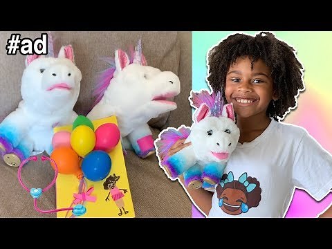 DIY Unicorn Toy Hack and Craft - Rainglow Unicorn Vet