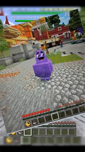 This is not what the Grimace egg skin we expected #minecraft #minecraftmeme #gaming