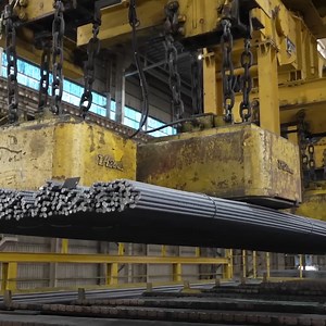 620K views · 10K reactions | Making of High Quality Rebar from Scrap | Mega Factories | Facebook