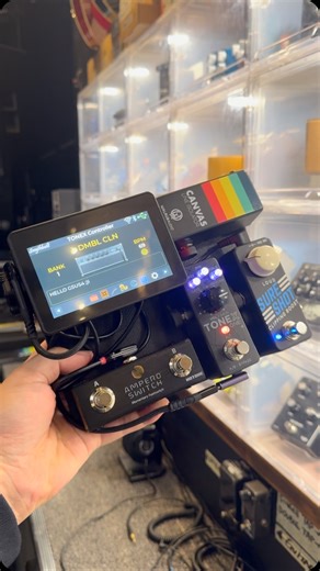 픾핤핦핤ퟜ | Music Gear & Supply Co on Instagram: "@ikmultimedia Tonex One Tiny Board.  Step-by-step guide for Tonex Screen is in the link in our bio. "