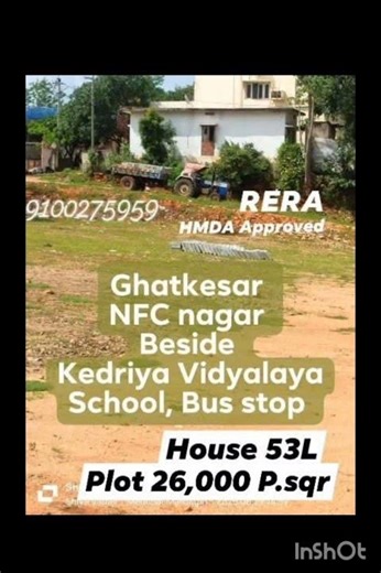Nfc Nagar #ghatkesar #highway #orr #commercialproperty #house #uppal #hyderabad