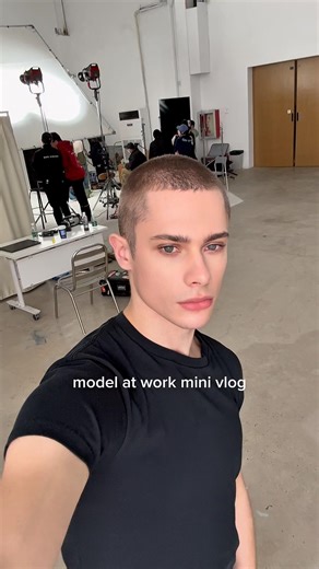 mini vlog model at work #modeling #model #minivlog