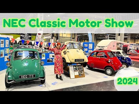 NEC Classic Motor Show 2024 - rare cars, classics, tanks and more!