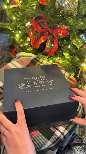 Final day to yell “not the gumdrop buttons!!” 🎄😂 Gingerbread Cheesecake & the “Not Little Debbie” Christmas Tree donut are on the menu for the final day today (12/24). Available at all shops while supplies last. Holiday hours: ✨ Christmas Eve: open until 3PM ✨ Christmas Day: closed ✨ Back to normal hours Friday, 12/26 | The Salty Donut