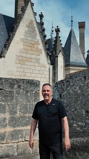 Join us on our latest castle tour of Château de Montreuil-Bellay in the Loire Valley of France. A hidden gem. | Saving Castles