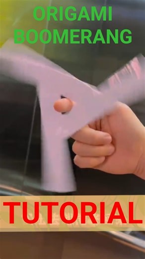 PAPER BOOMERANG TUTORIAL | EASY paper tutorial | #origami #diy #papercraft #papercrafts #paperninja