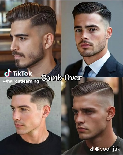 Men's Messy Quiff Haircuts with Texture