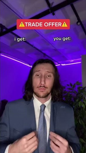 Trade Offer (original tiktok meme template)