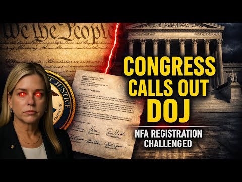URGENT: Congress Puts Pam Bondi & DOJ On Notice Over Defending NFA Registration
