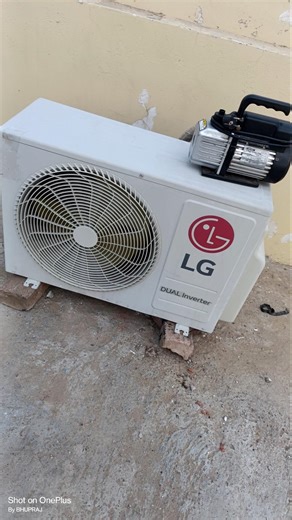 LG AC installation in Suratgarh part -03 #suratgarhcity #spotligh #highlight #public