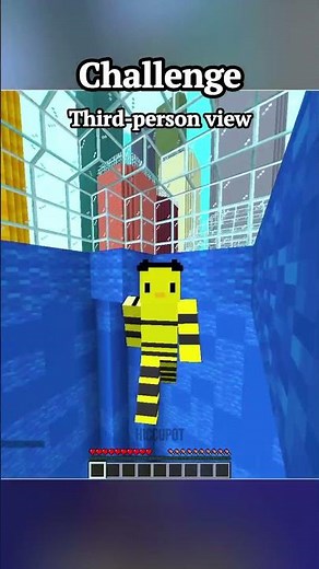 Dropper Challenge #minecraft