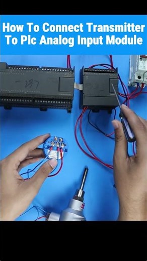 How To Connect Transmitter to PLC: Analog Input!
