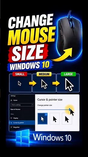 How To Change Mouse Size in Laptop ( 2026 )